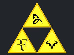 Symbole représentant la trinité du Big Three.