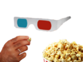 template complexe de popcorn