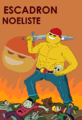 Affiche montrant le smiley :noel: personnifié. Représentation des actions de l'EN.