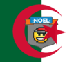 Drapeau Noeliste pour l’Algérie