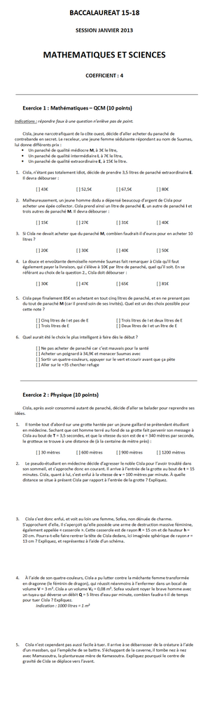 Bac 2013 Mathematiques Sciences Sujet.png