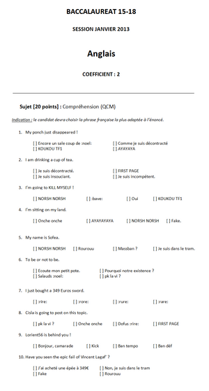 Bac 2013 Anglais Sujet.png